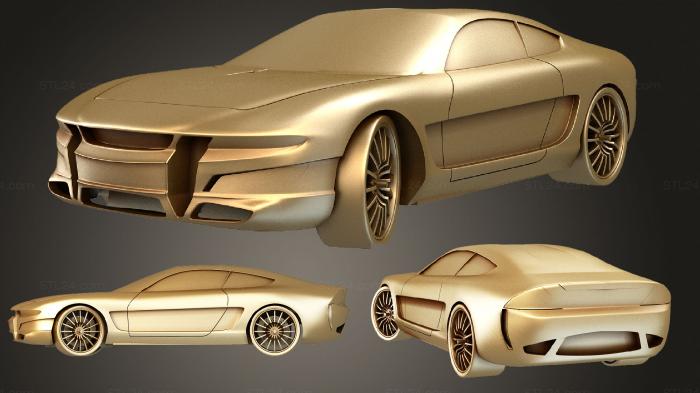 Автомобили и транспорт (Электрошокер, CARS_3551) 3D модель для ЧПУ станка